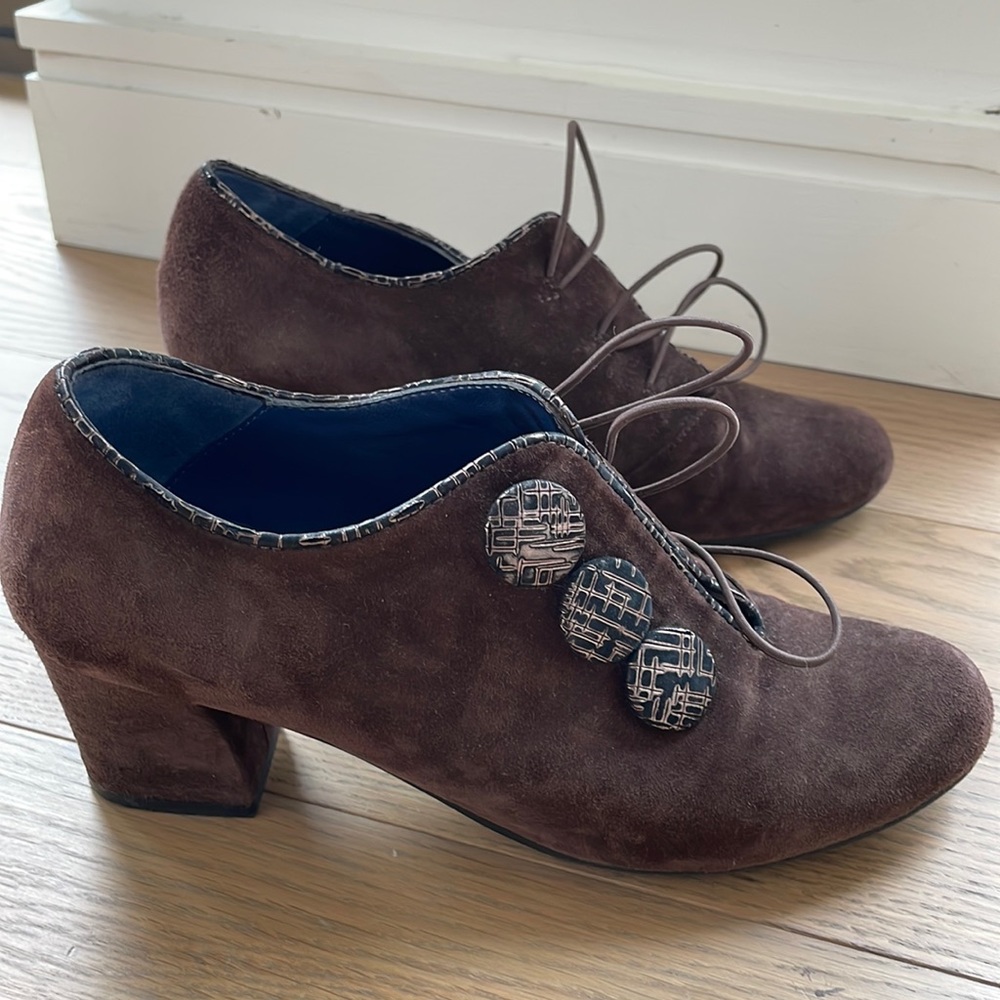 Escalona brown suede shoes - size 36